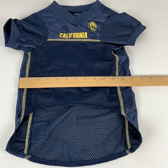 Pets First University of California Golden Bears Pet Jersey small/medium dog - Picture 2 of 5